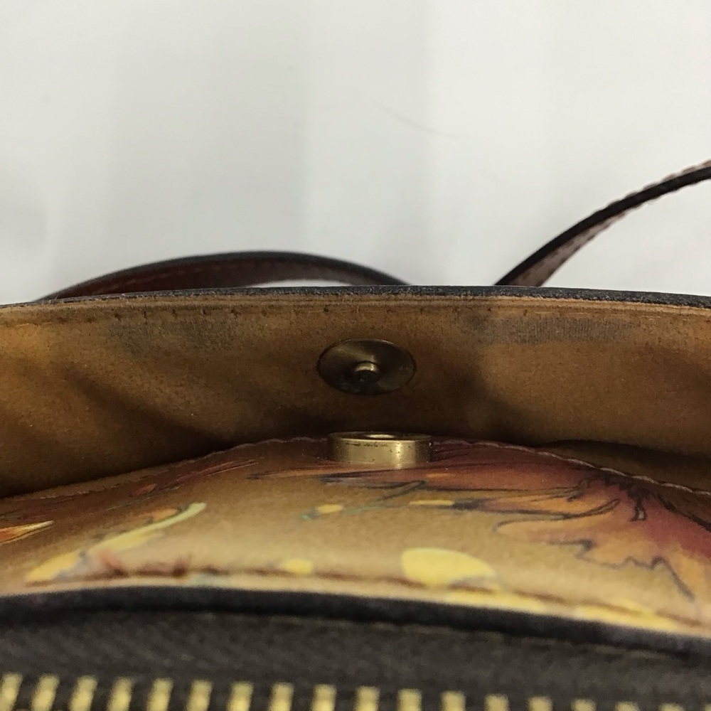 Patricia Nash Avellino Floral Leather Crossbody Purse Handbag - Picture 16 of 16